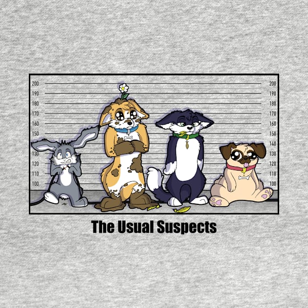 The Usual Suspect Line Up by ThatCatObsessedDemon